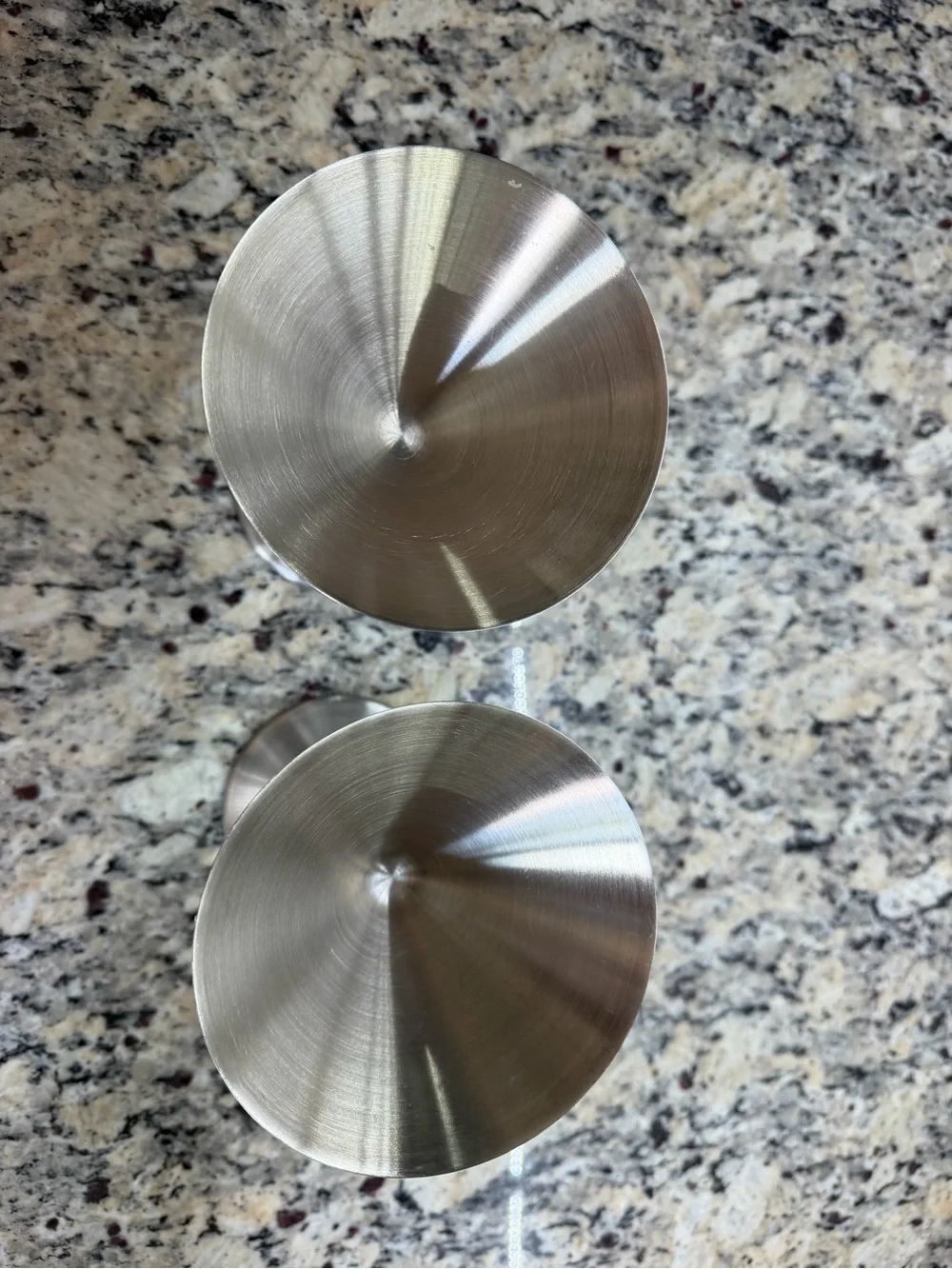 Stainless Steel Cocktail Shaker and Martini Glass Set - Silver